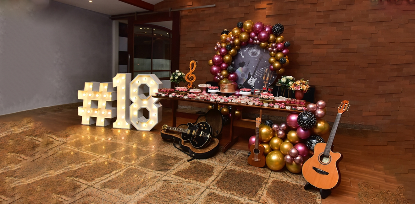 حفلة ميلاد إبداعية في دبي